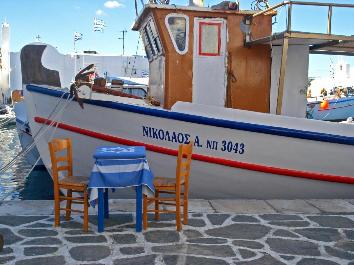 Sunloft-Paros Aparthotel เนาซา ภายนอก รูปภาพ