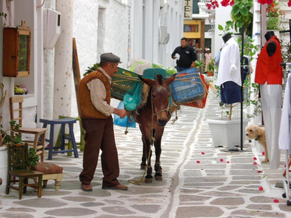 Sunloft-Paros Aparthotel เนาซา ภายนอก รูปภาพ